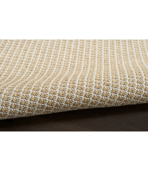 Nourison Courtyard Natural COU01 4 ft. X 6 ft. Rectangle Rug