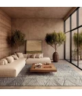 Nourison Colorado Grey White CLR01 4 ft. X 6 ft. Rect. Rug