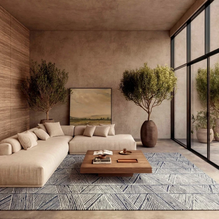 Nourison Colorado White Blue CLR01 4 ft. X 6 ft. Rect. Rug