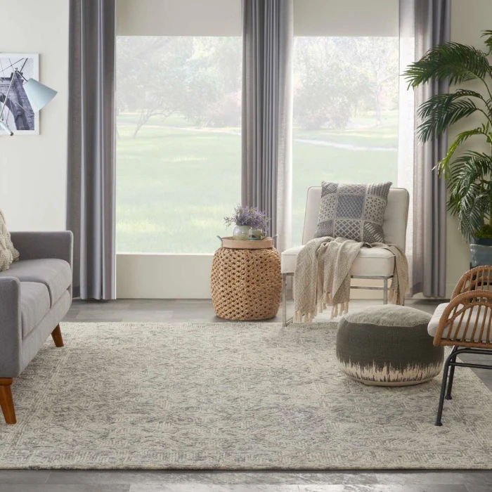 Nourison Colorado Beige Grey CLR05 4 ft. X 6 ft. Rect. Rug