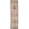 Nourison Home Passion PSN25 Ivory Pink 1 ft. 10 in. X 6 ft. Area Rug