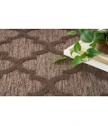 Nourison Easy Care Brown NES01 5 ft. X 7 ft. Rectangle Rug