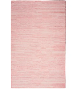 Nourison Home Washable Essentials WAE01 Pink 5 ft. 3 in. X 7 ft. 3 in. Area Rug