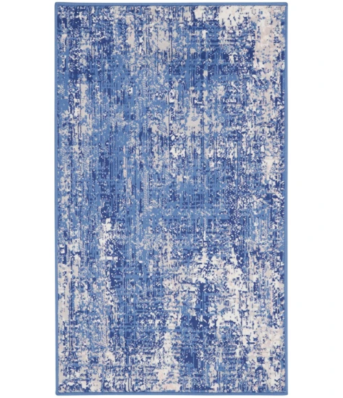 Nourison Whimsicle Area Rug WHS08-Blue Ivory