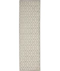 Nourison Grafix Runner Area Rug GRF18-White/Grey