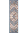 Nourison Elation Area Rug ETN08-Ivory Blue