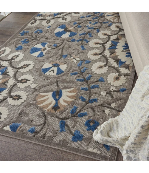 Nourison Aloha Area Rug ALH20-Grey/Multi