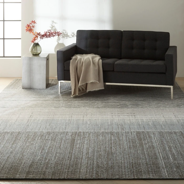 Calvin Klein Home Gradient Area Rug GDT04 Basalt