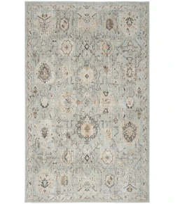 Nourison Home Oushak Home OUS01 Mint 4 ft. 1 in. X 5 ft. 11 in. Area Rug