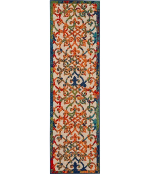 Nourison Aloha Runner Area Rug ALH21-Multicolor