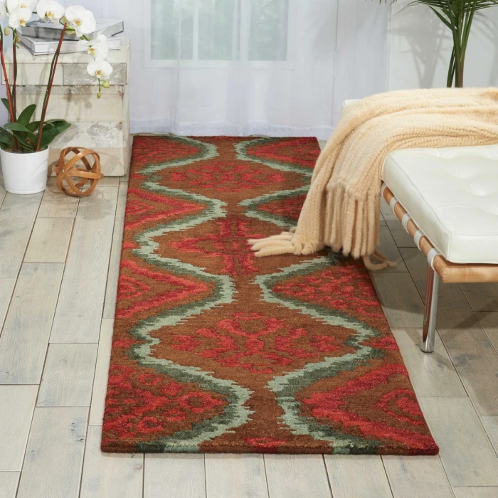Nourison Home Tahoe Brown MTA06 2ft.3in. x 8ft. Rect. Rug