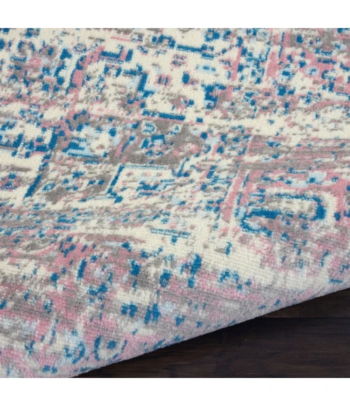 Nourison Grafix Runner Area Rug GRF14-Ivory/Pink