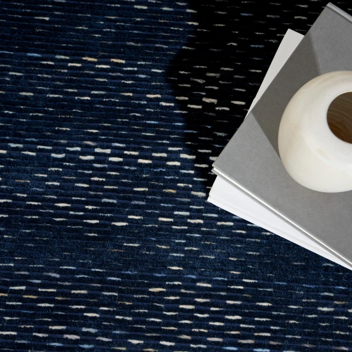 Calvin Klein Valley Blue VLL01 9 ft. X 12 ft. Rect. Rug