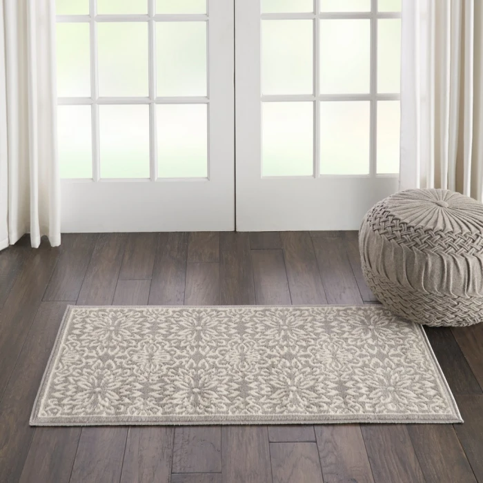 Nourison Jubilant Area Rug JUB06-Ivory/Grey