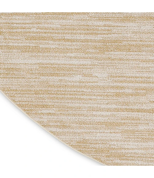 Nourison Home Nourison Essentials Ivory Gold NRE01 8 ft. Round Rug