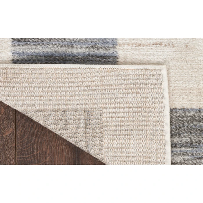 Nourison Serenity Home Grey Ivory SRH07 3 ft. 11 in. X 5 ft. 11 in. Rectangle Rug