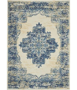 Nourison Home Grafix GRF14 White 8 ft. 6 in. X 12 ft. Area Rug