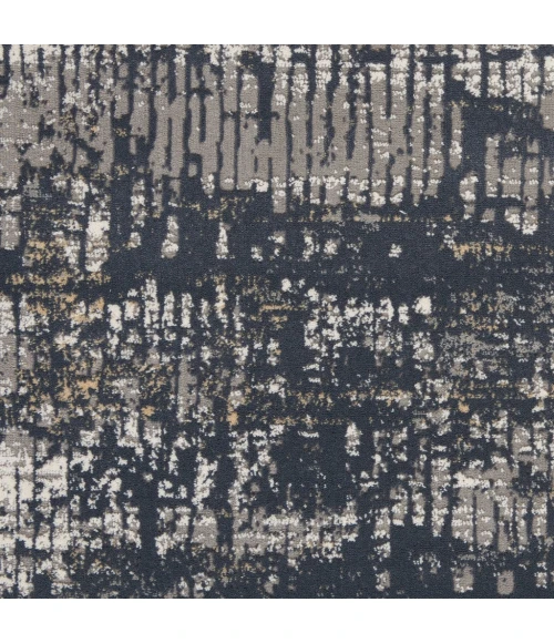 Michael Amini MA90 Uptown Area Rug UPT03-Charcoal Grey