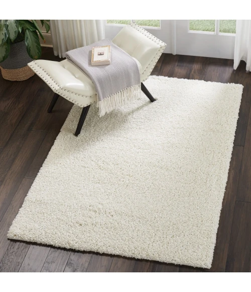 Nourison Malibu Shag Area Rug MSG01-Ivory