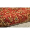 Nourison Living Treasures Round Area Rug LI05-Rust