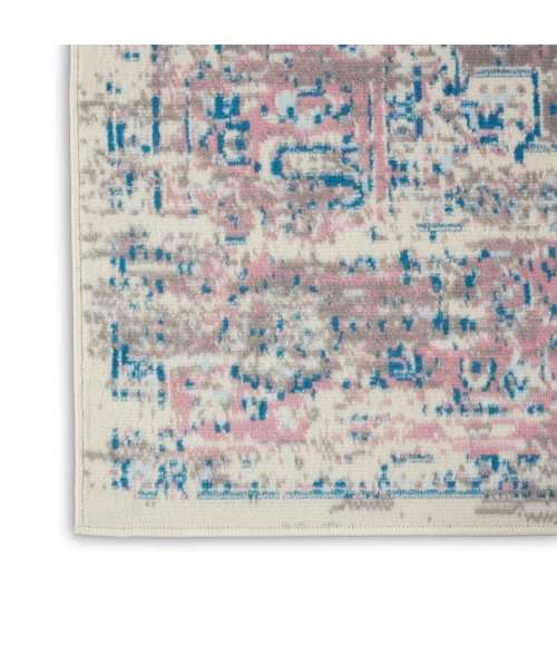 Nourison Grafix Area Rug GRF14-Ivory/Pink