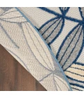 Nourison Aloha Area Rug ALH18-Ivory/Navy