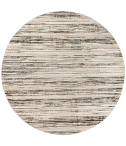 Nourison Home Serenity Home SRH03 Ivory Beige 4 ft. Round Area Rug