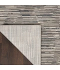 Michael Amini MA90 Uptown Runner Area Rug UPT01-Grey/Ivory
