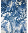 Nourison Twilight Blue Ivory TWI24 9ft.9in. x 13ft.9in. Rect. Rug