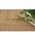 Nourison Natural Seagrass Natural NSG01 4 ft. X 6 ft. Rectangle Rug