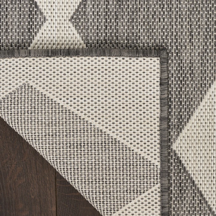 Nourison Positano Charcoal POS04 2ft. x 3ft. Rect. Rug