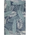 Nourison Garden Oasis Navy GOA02 8 ft. X 10 ft. Rectangle Rug