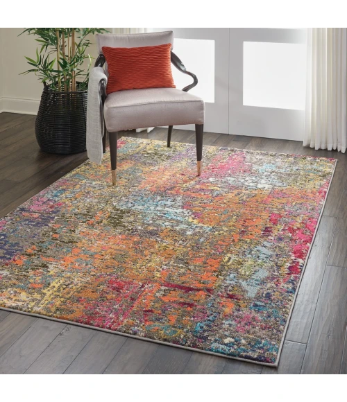 Nourison Celestial Area Rug CES14-Sunset