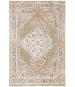 Nourison Home Astra Machine Washable ASW11 Sage Multi 3 ft. 3 in. X 5 ft. Area Rug