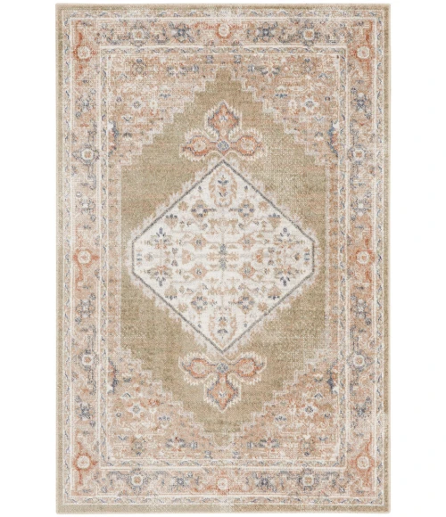 Nourison Astra Machine Washable Area Rug ASW11 Sage Multi