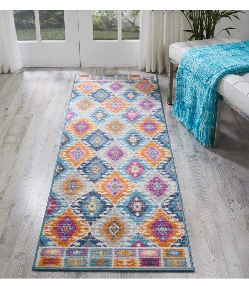 Nourison Passion Runner Area Rug PSN02-Multicolor