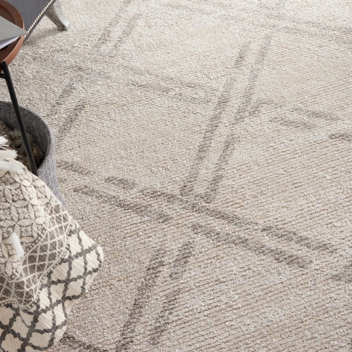 Nourison Venosa Area Rug VSN01-Ivory/Grey