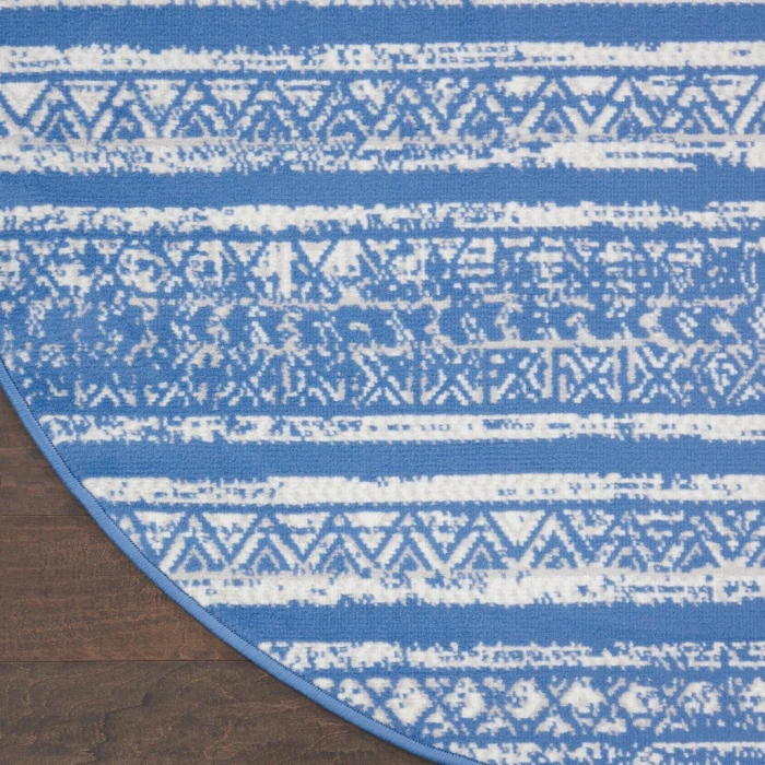 Nourison Whimsicle Area Rug WHS16-Light Blue Ivory