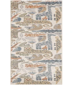 Nourison Home Astra Machine Washable ASW01 Ivory 2 ft. X 6 ft. Area Rug