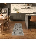 Nourison Home Nordic Black Grey NRC04 2 ft. X 6 ft. Rectangle Rug