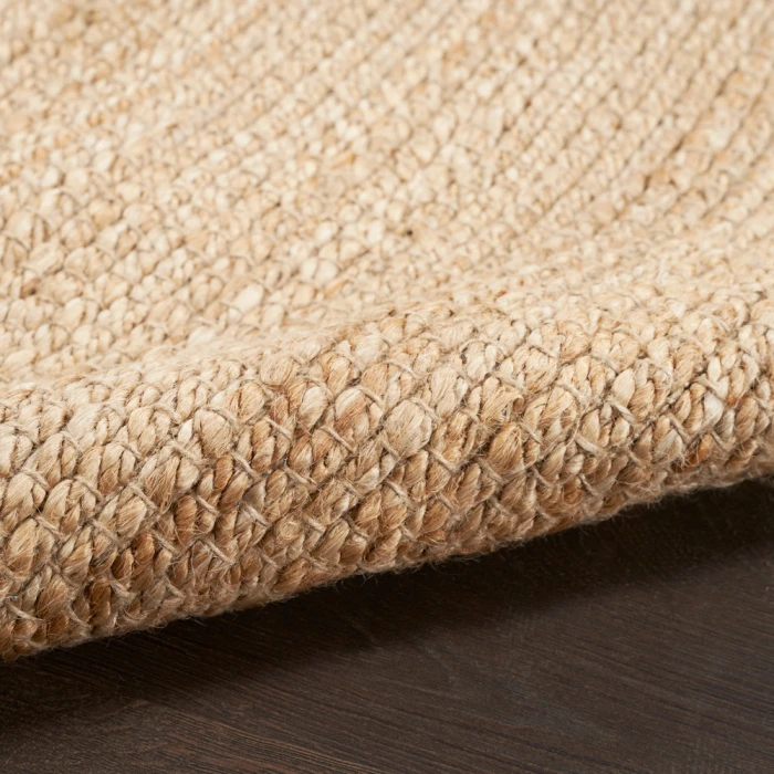 Nourison Natural Jute Area Rug NJT01 Bleached