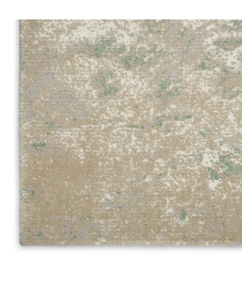 Nourison Twilight Area Rug TWI06 Ivory Green 12' x 15'