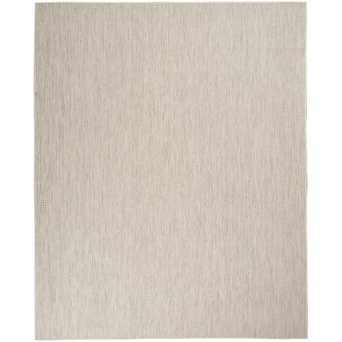 Nourison Courtyard Area Rug COU01-Ivory Silver