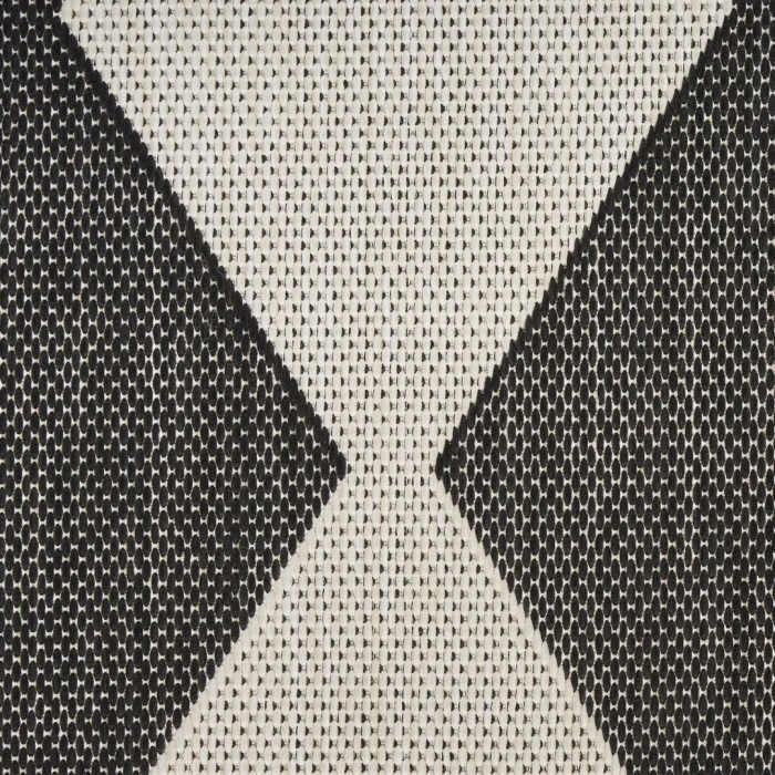 Nourison Positano Black POS04 3ft. x 5ft. Rect. Rug