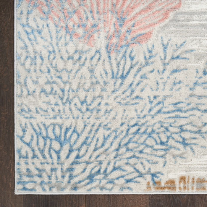 Nourison Seaside Multicolor SDS04 6 ft. Rect. Rug