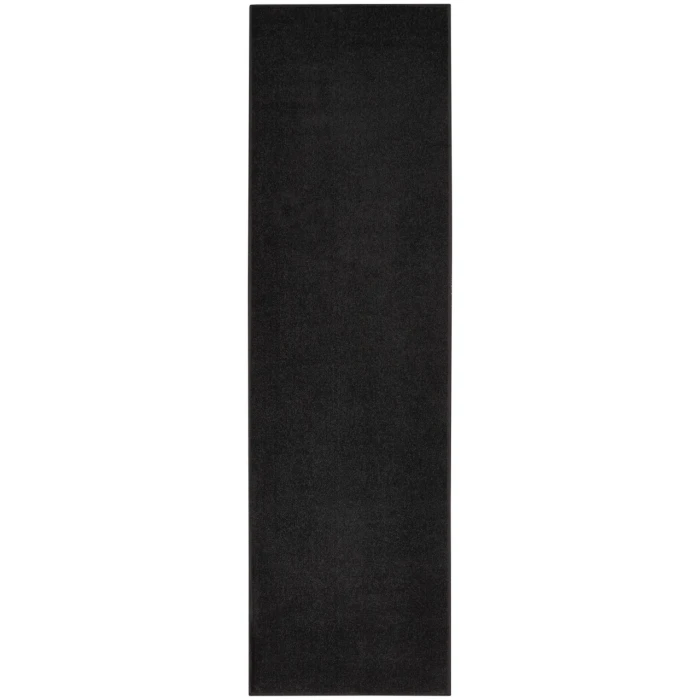 Nourison Essentials Black Area Rug NRE01-Black