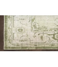 Nourison Astra Machine Washable Ivory Green ASW11 3 ft. 3 in. X 5 ft. Rectangle Rug