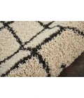 Nourison Moroccan Shag Area Rug MRS01-Cream
