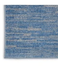 Nourison Essentials Blue/Grey Area Rug NRE01-Blue/Grey