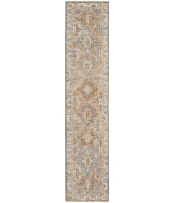 Nourison Home Sahar SHR01 Blue 2 ft. 3 in. X 10 ft. 2 in. Area Rug